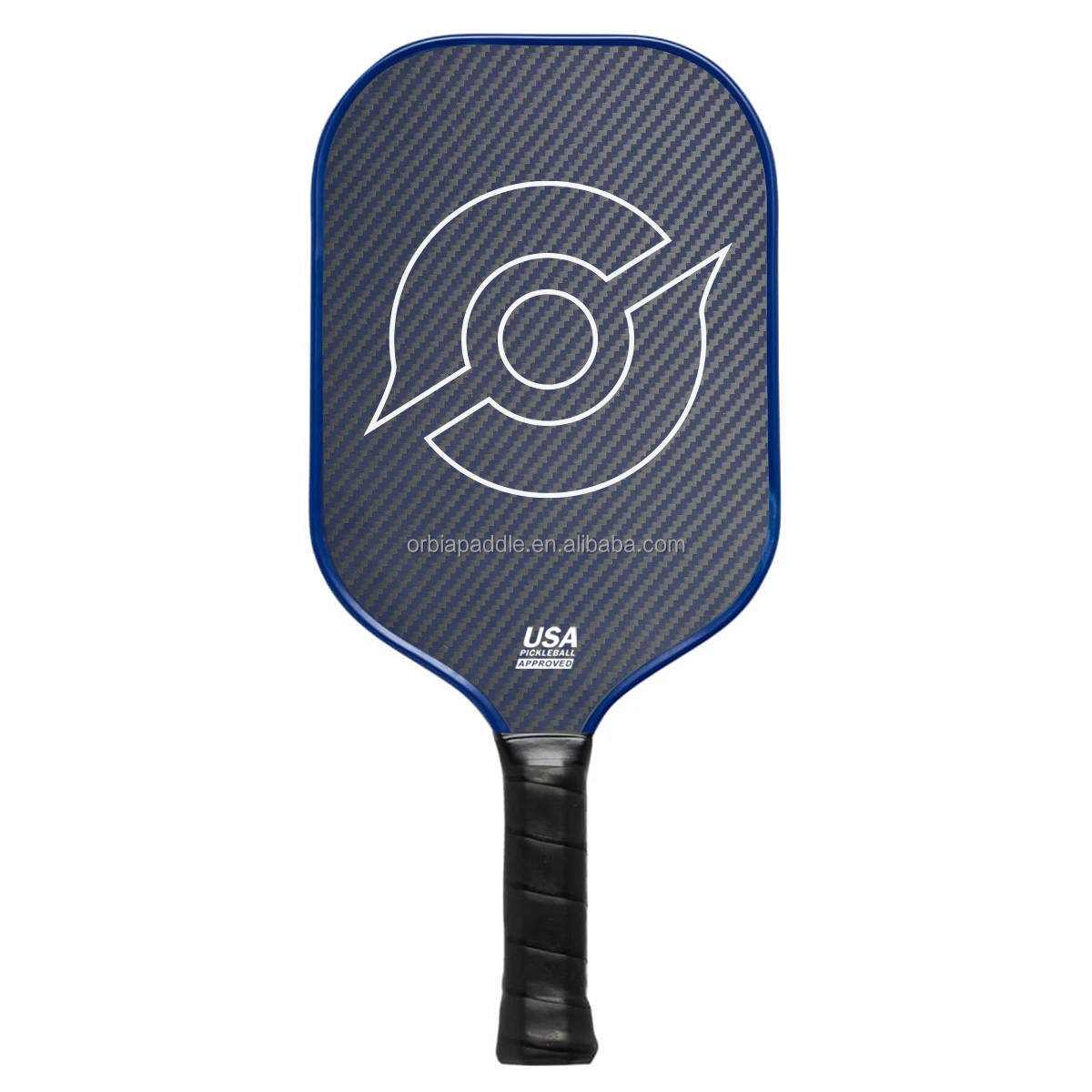 Ribia Sport Pro серии гибридных форм ракетки для пикельбола из углеродного волокна T700 весла с текстурой синего квелл поверхности Макс вращающиеся лопасти