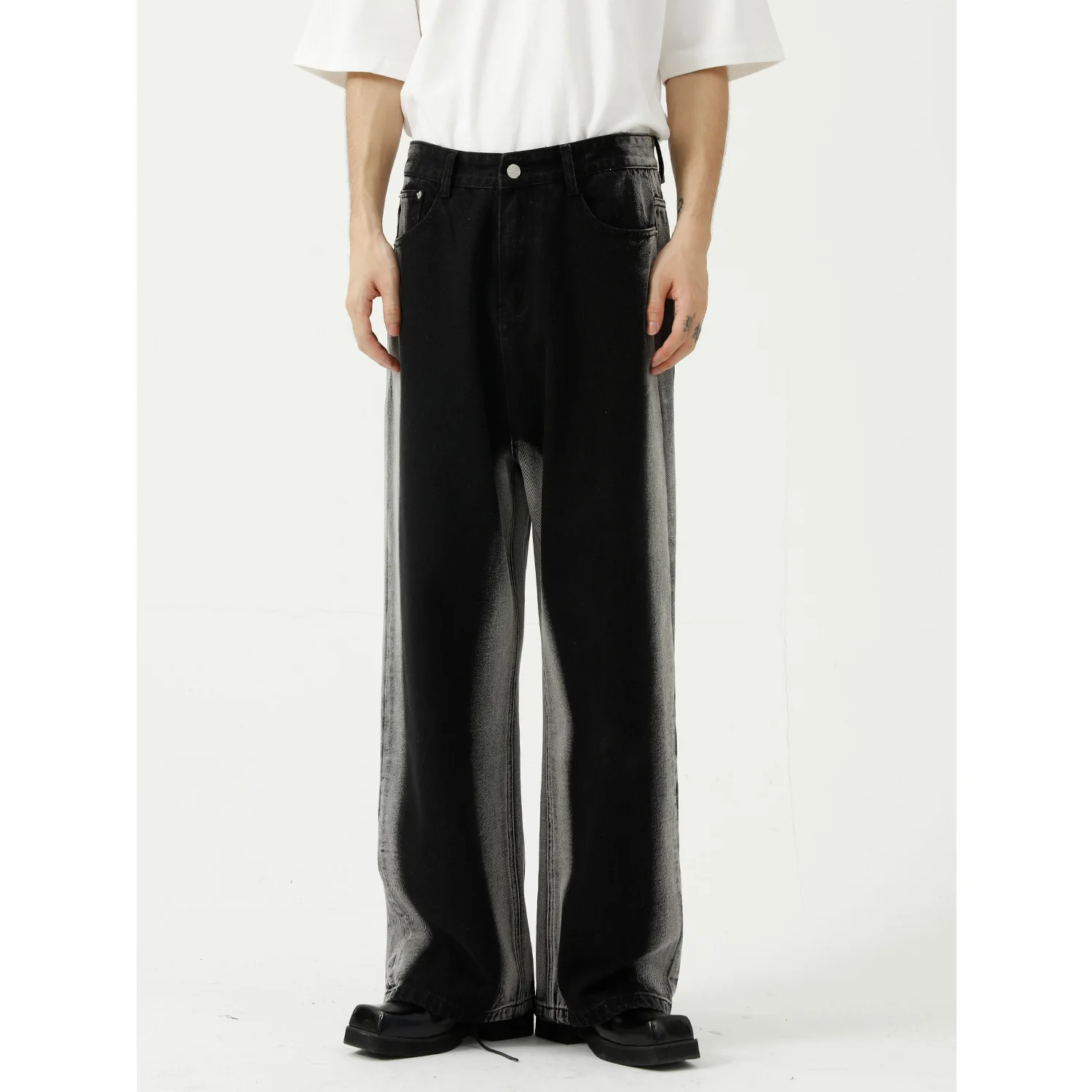 Tie-Dye Personality Fashion Casual Pants For Men Trousers For Men Custom Jeans