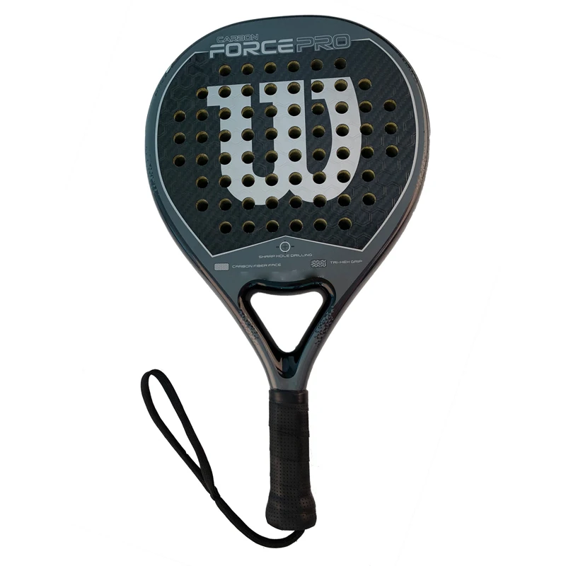 Factory Professional Oem Custom Design 18k Titanium Woven Carbon Fiber Padel Tennis Rackets Graphite Paddle Tennis Racket/