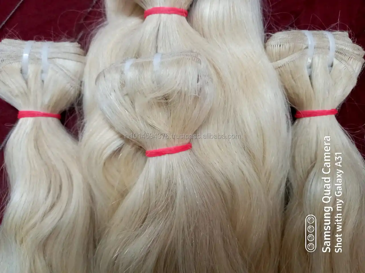 
2021 NEW ARRIVAL !!!!! 613 BLONDE BULK NATURAL WAVY INDIAN HUMAN HAIR EXTENSIONS !!!!! 