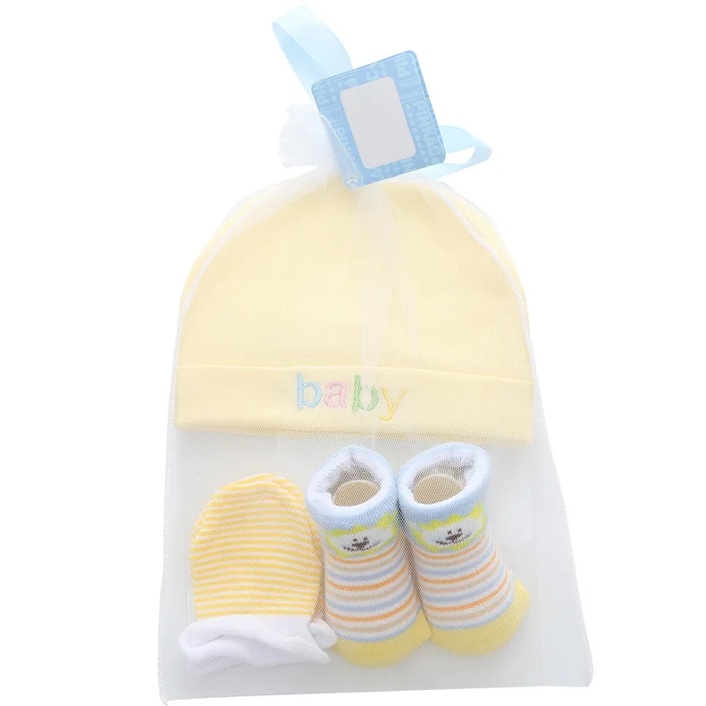 New Arrival Baby Shoes spring Winter Warm Toddler gift Cartoon Boots hat socks