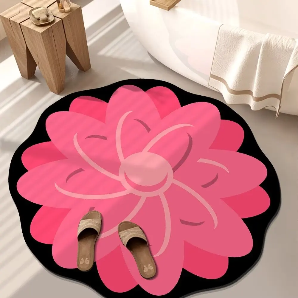 Wholesale pvc printed vinyl rug kitchen plastic floor mats for home