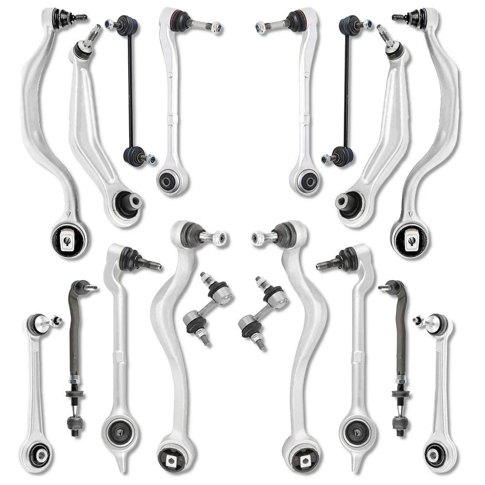18PCS Aluminum Suspension part Control arm kit for Bmw E39