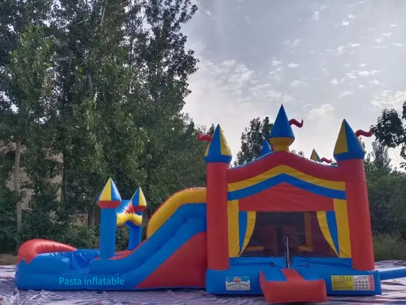 party rental commercial giant inflatable combo bouncy castle wet combo inflatable jump bouncy castle bounce house banners