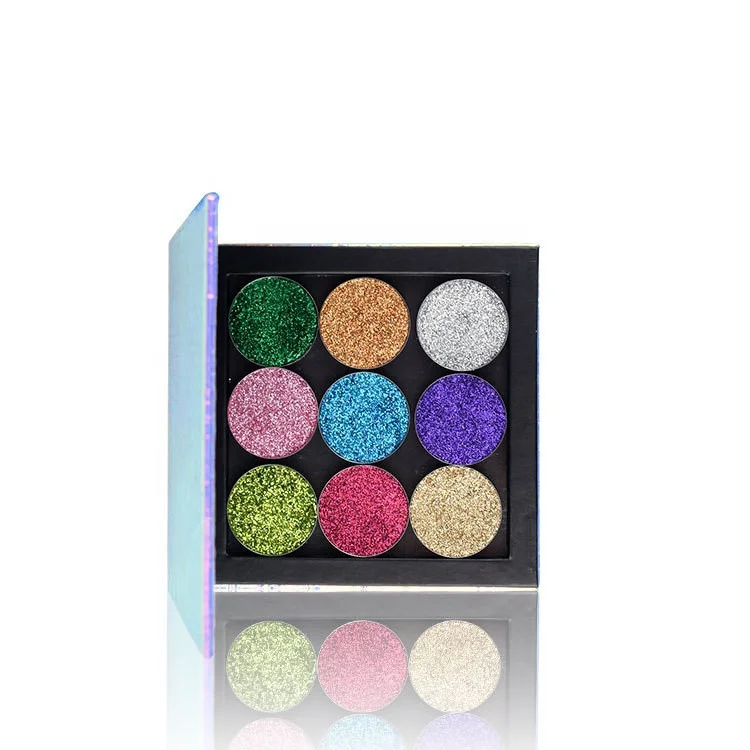 Eye Shadow Manufacturer Private Label No Logo 9 Color Eyeshadow Palettes