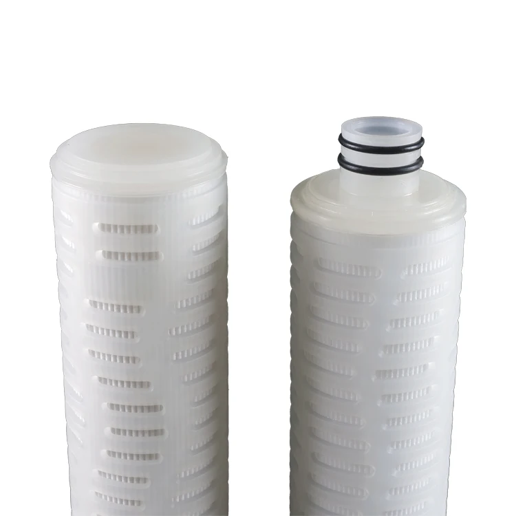 Good price  022 0.45 0.5 Micron 10 20 inch PP pleated Filter Cartridge Sterile filtration bacterial interception filter