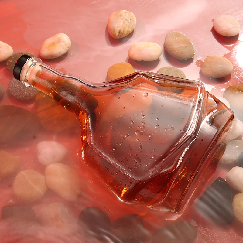 1500 мл бренди xo мини-цилиндры для шампанского licor whit spirit кленовый лист большие стеклянные бутылки с краской