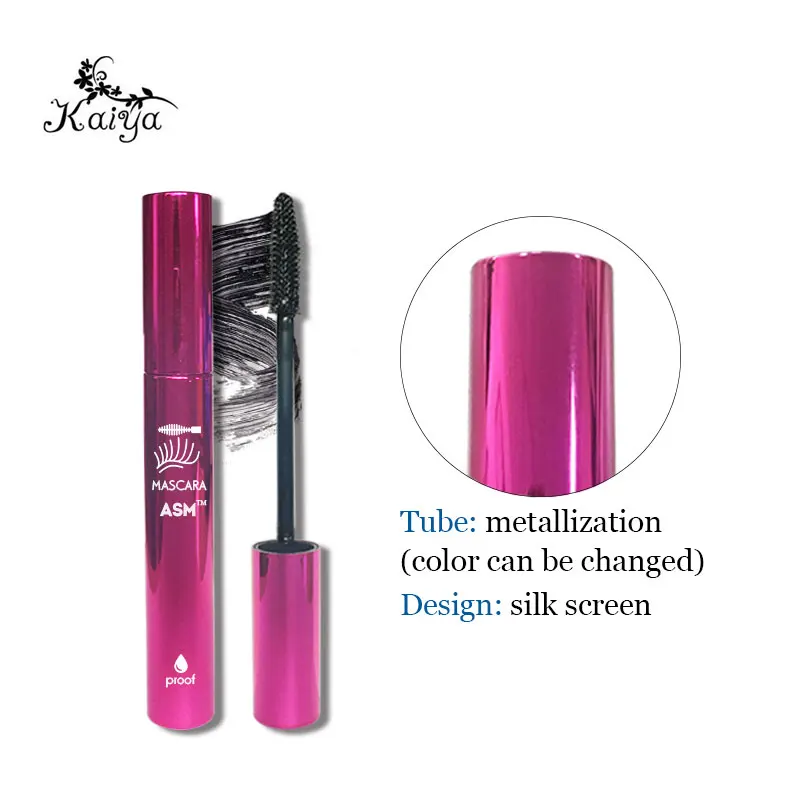 Personalize Natural 3D Fiber Eyelash Cosmetic Lightweight Instant Length Multi Shades Long Wear Makeup Mascara