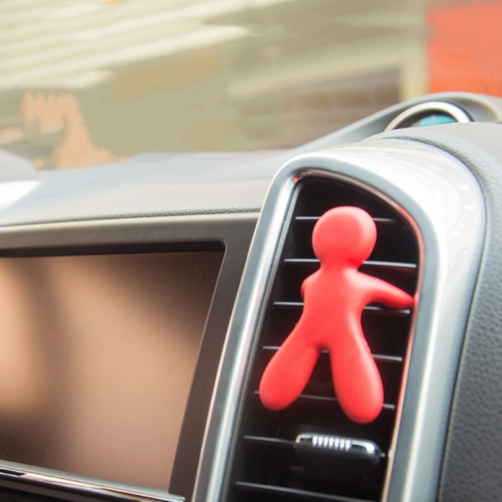 
Car Air Freshener Fragrance Smell Solid Human Styling Perfume Air Outlet Auto Interior Dashboard Decoration Accessories Diffuser 