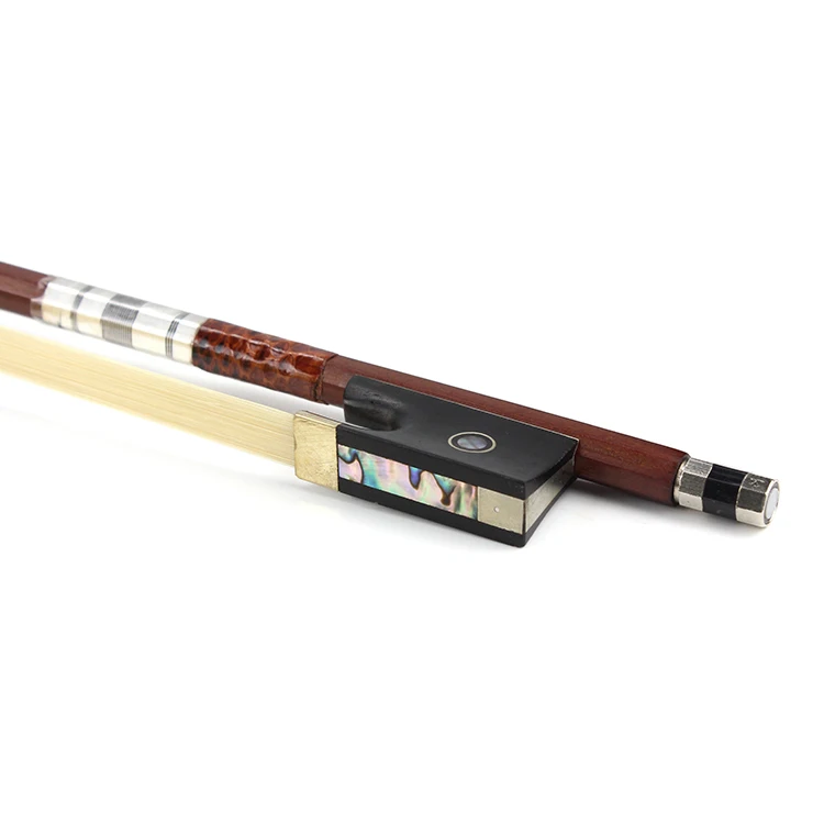 Not easily deformed Durable and sturdy Carved accessories Mongolian horse hair Violin bow