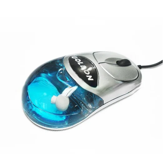 Проводная жидкая мышь Aqua Mouse с индивидуальным