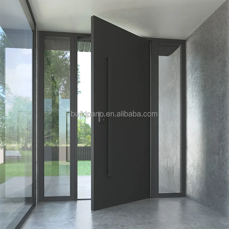 Interior Main Entrance Glass Front Entry Door Entry Doors With Sidelights For Sale Glass Steel Door