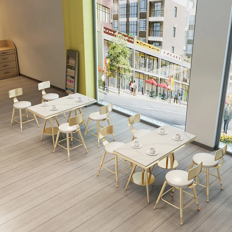 Factory Wholesale  restaurant bar furniture marble top adjustable bar table and chairs for  commercial hotel