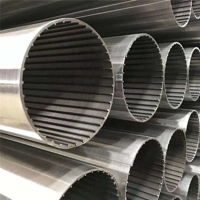 Custom stainless steel Johnson screen Seamless wire wound sand control metal filter tube