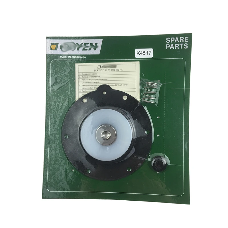 diaphragm kit 1.5 inch K4517 Nitrile  Pulse jet Valve repair kit membrane pulse solenoid valve