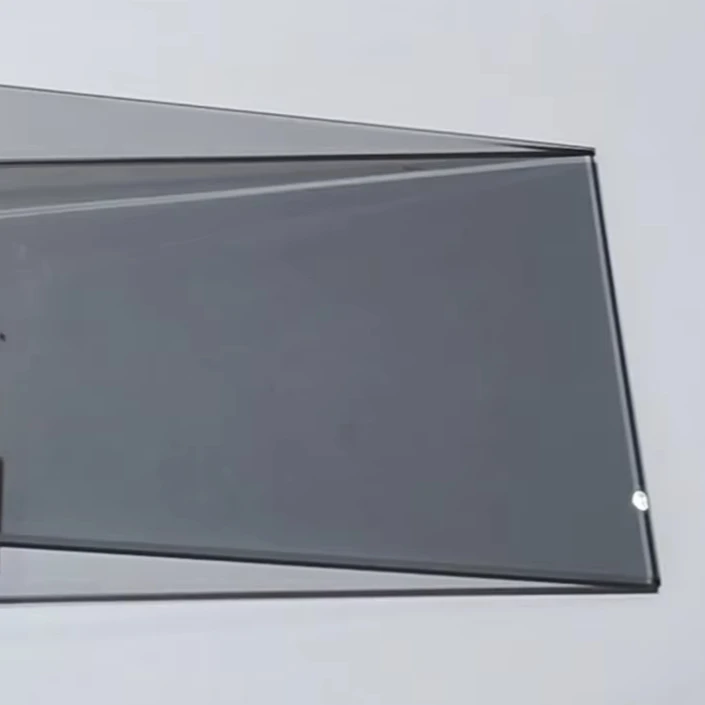 1 mm-1.5 mm Silver Aluminum Coated Tempered Mirror Glass Salon Wall Mounted LED Light Bathroom Makeup Mirror