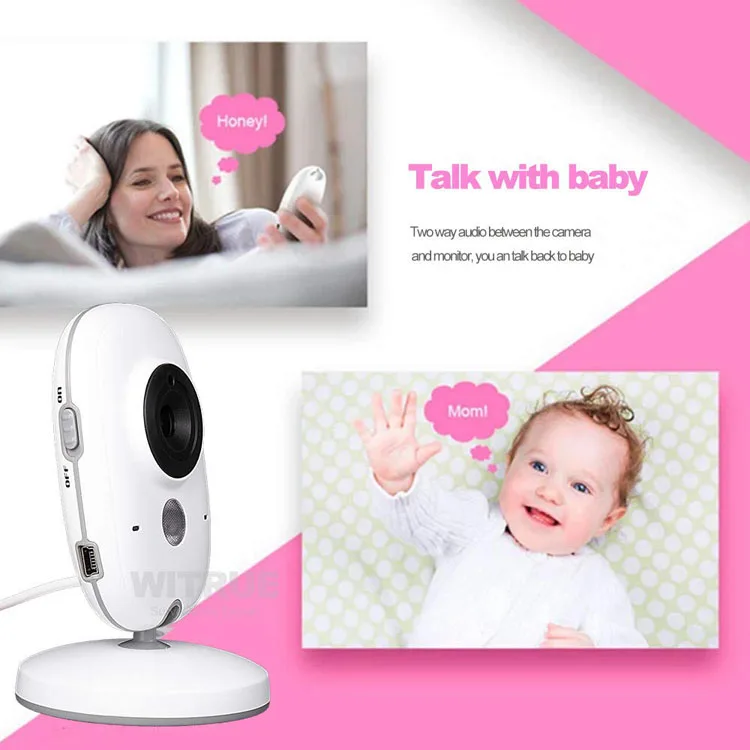 
Baby Monitor VB603 Two-way Audio with Lullabies Video Camera BS-VB603 