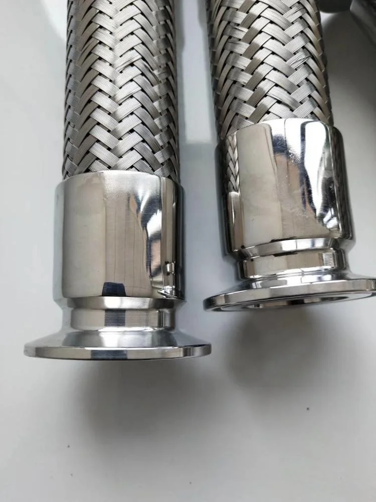 Stainless steel Vacuum welded end pipe Bellow hose
