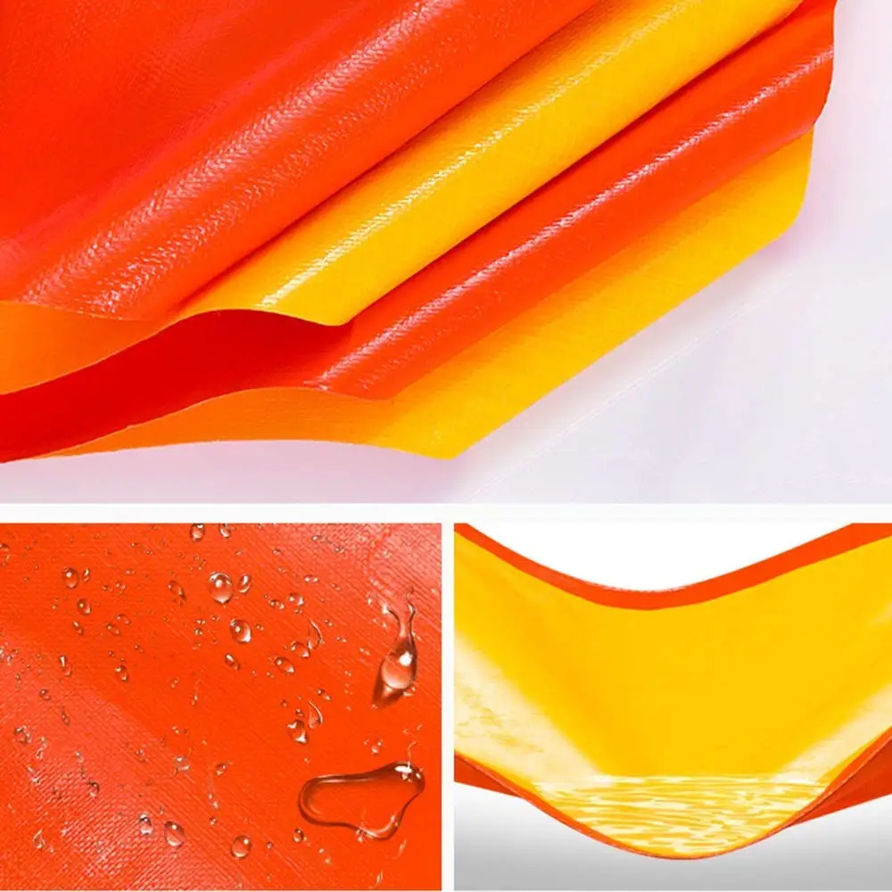 Phipher Red Dump Truck Tarps Replace Industrial Coated Fabric Tarp Dump Truck Pull Tarps