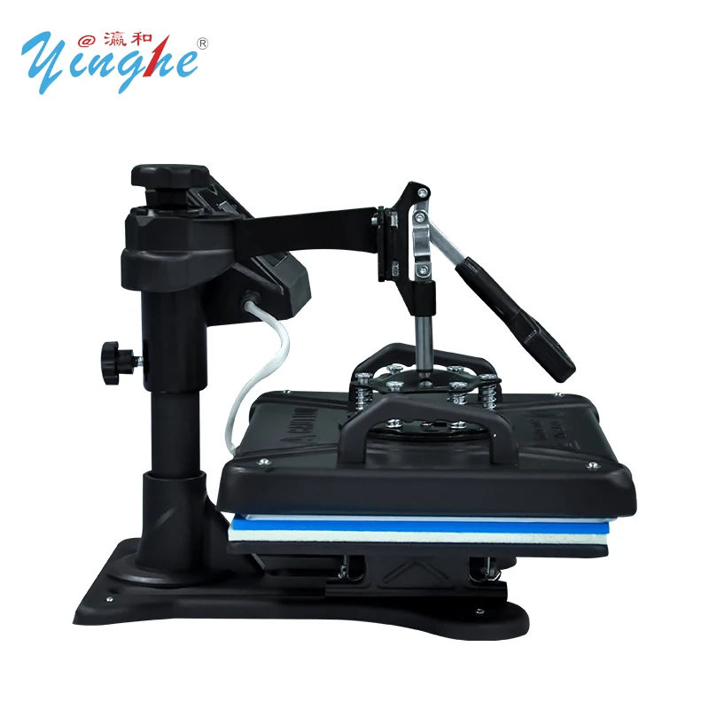 Hot Selling 8 in 1 Multi-Functional Use 29*38cm Manual Heat Press Machine Transfer Printing  T-Shirt Mug Pen Cap Plate Machine