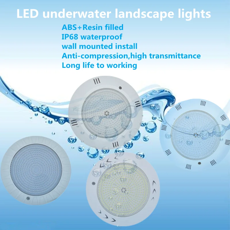 Wholesale Sanlong Underwater Pool Accessories Ip68 Waterproof Led AC DC 12V 24V Swimming Pool Light