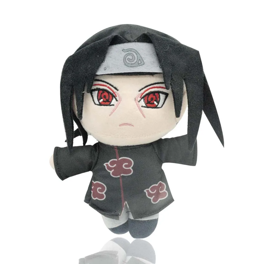 20~25cm Anime Plush Toys Uzumaki Sasuke Kakashi Gaara Uchiha Itachi Figure Stuffed Dolls Pendant Children Gifts
