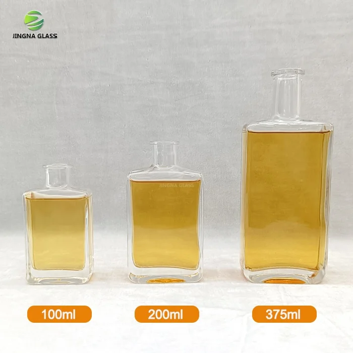 Custom Engraved Empty Spirits Xo Brand Alcohol Whisky 750ml Vodka Glass Bottle for Liquor