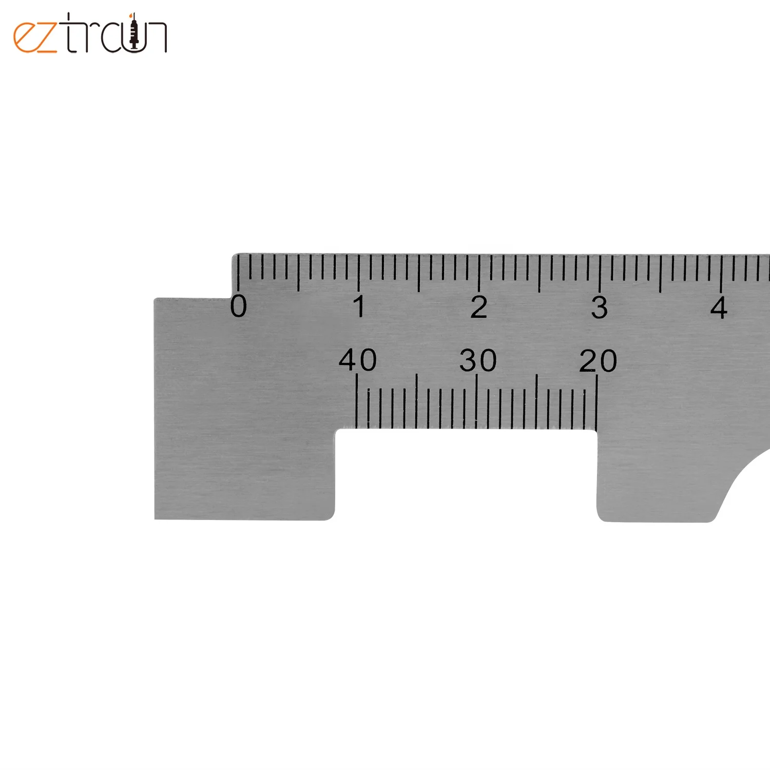 Stainless Steel Ophthalmology Eye Ruler Occluder Optical Pupil Distance Ruler PD Ruler Pupil Distance Meter
