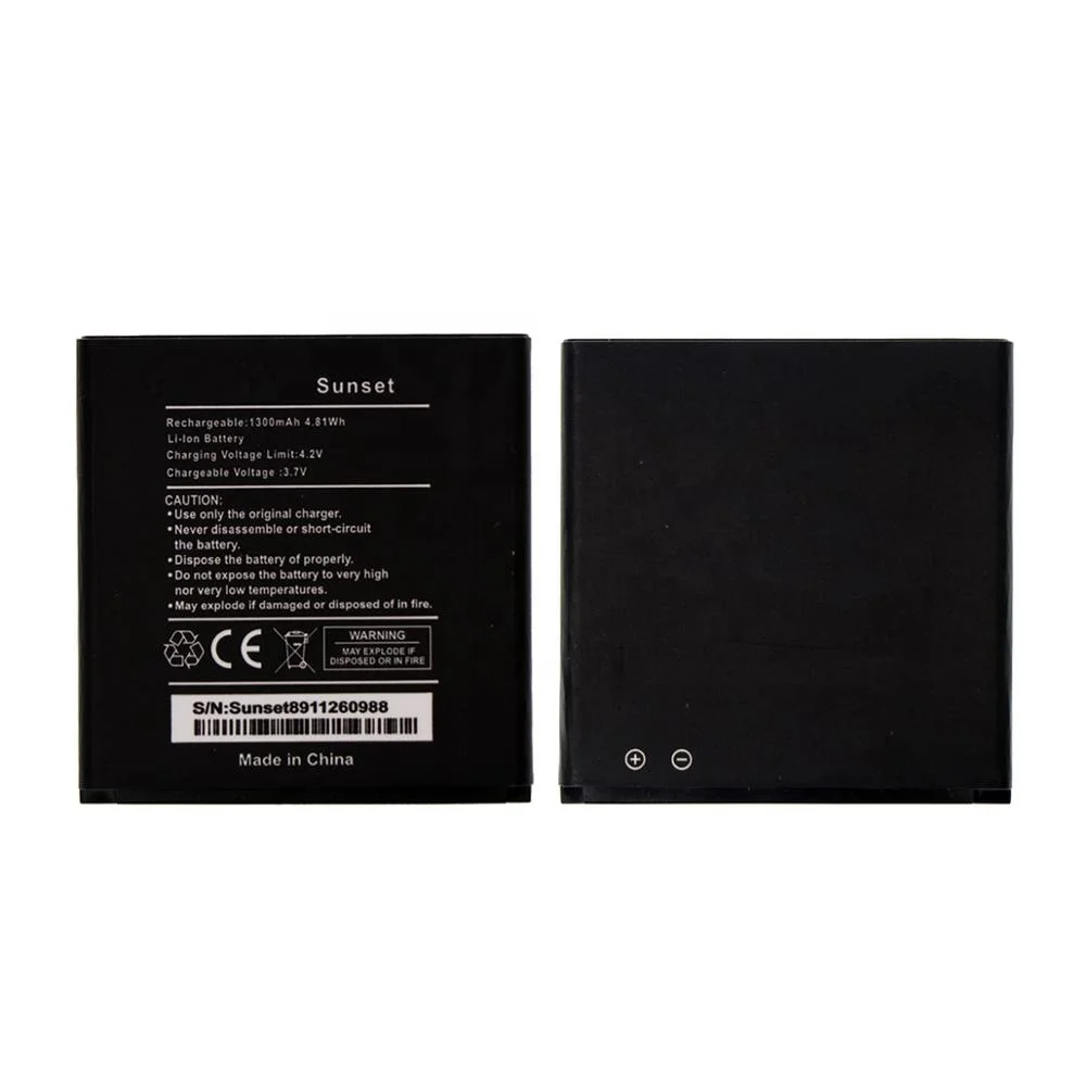 DCTENONE 1300mAh Li-ion battery phone battery For Wiko Sunset Battery