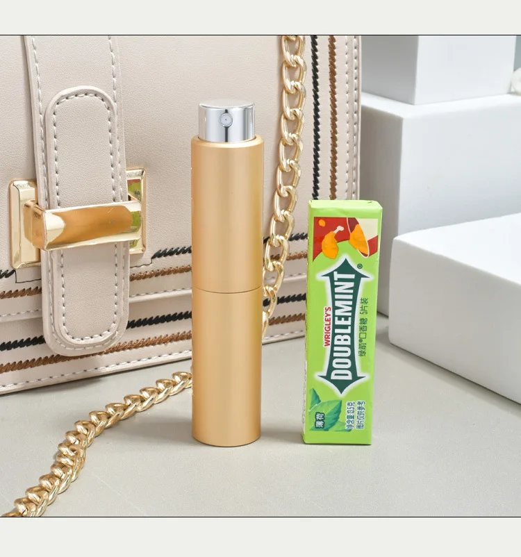 2022 New portable Pen Tube Travel sprayer Bottle Empty 10ml  MIni Travel Refillable Twist Up Mini Perfume Atomizer