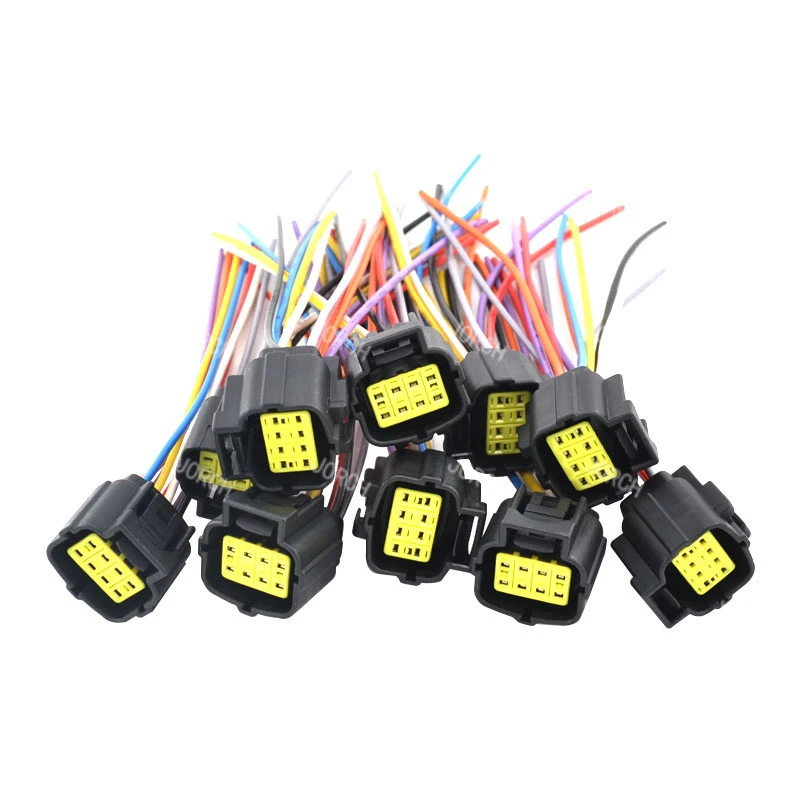 Tyco 8 ways female AMP ECONOSEAL J Mark II auto wire harness connector 174982-2 DJ70816Y-1.8-21