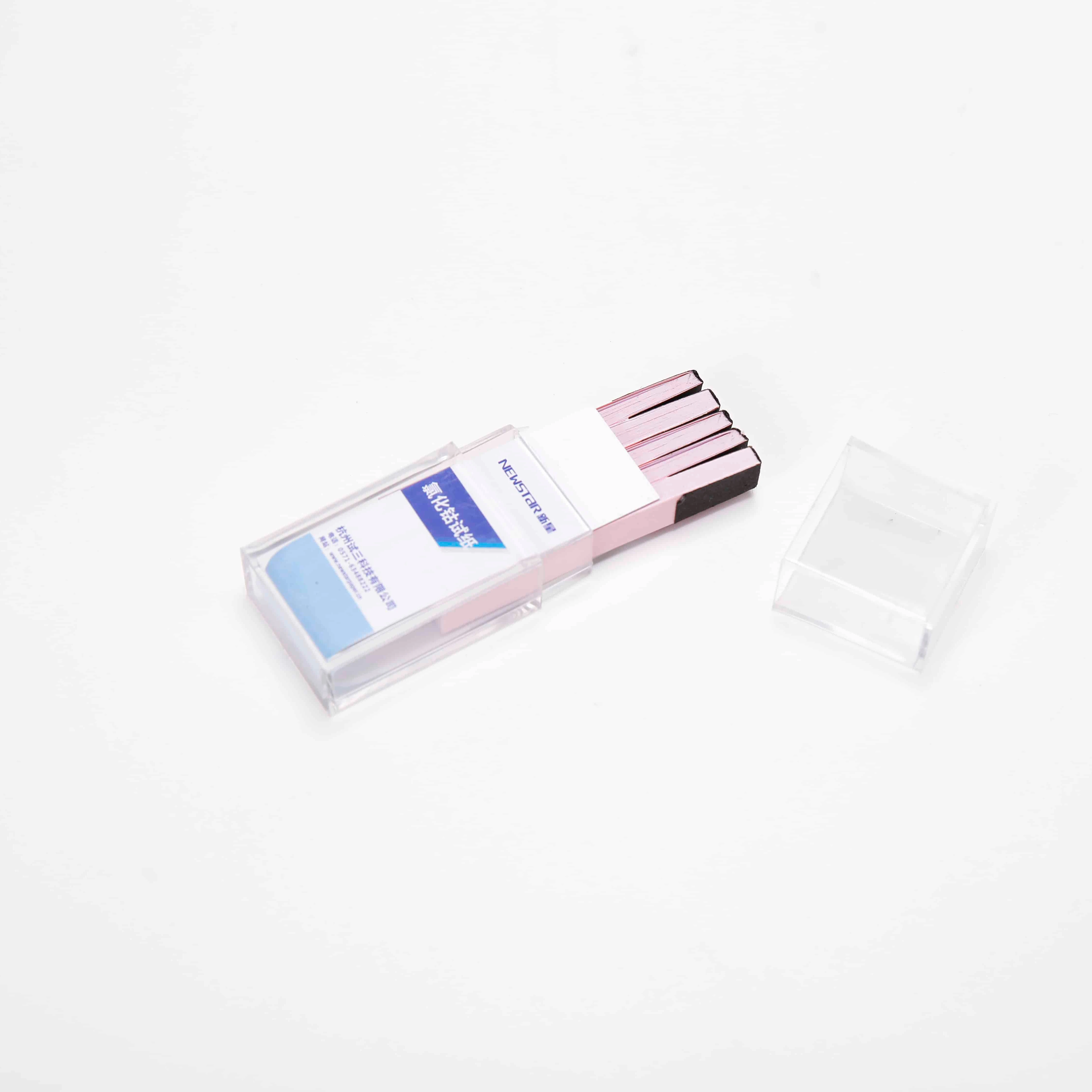 Cobalt chloride paper Specialized Test Papers for detecting the humidity in air 100 strips/box