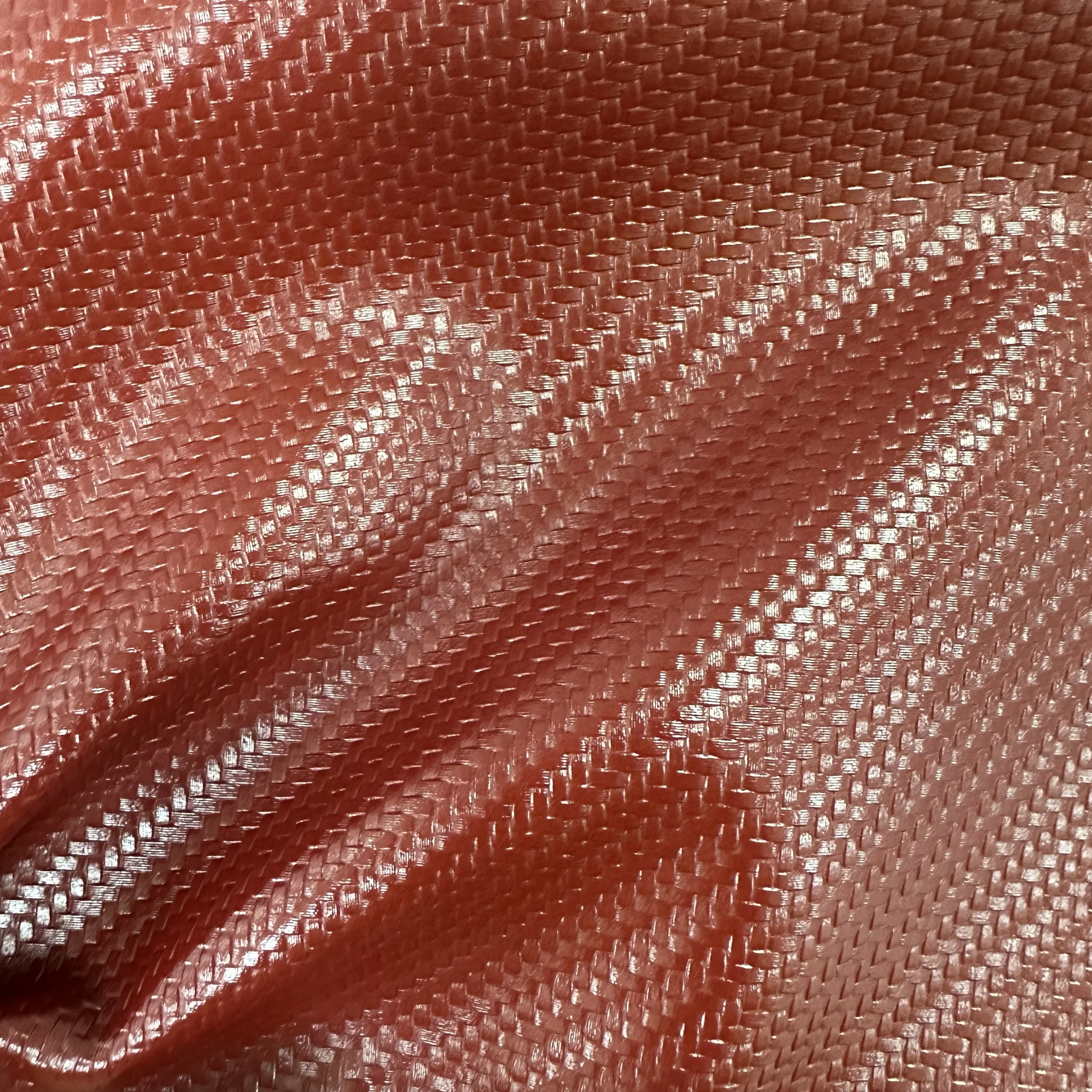 New fashion woven pattern pvc leather for handbags making and car seat upholstery