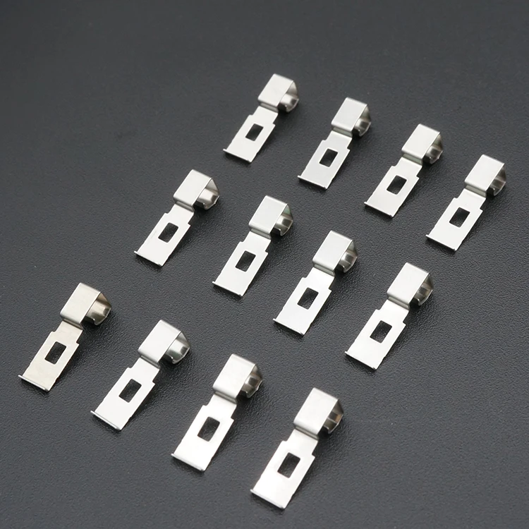 
ZPT OEM/ODM Precision Stamping Brass Battery Connect Sheet Metal Spring 