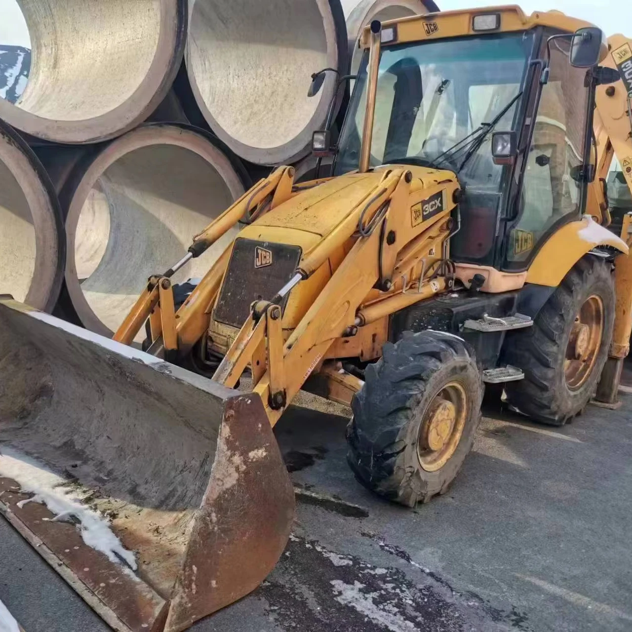 Гидравлическая машина подержанный погрузчик JCB 3CX для продажи в Китае хорошее качество состояние низкая цена лидер продаж японский бренд