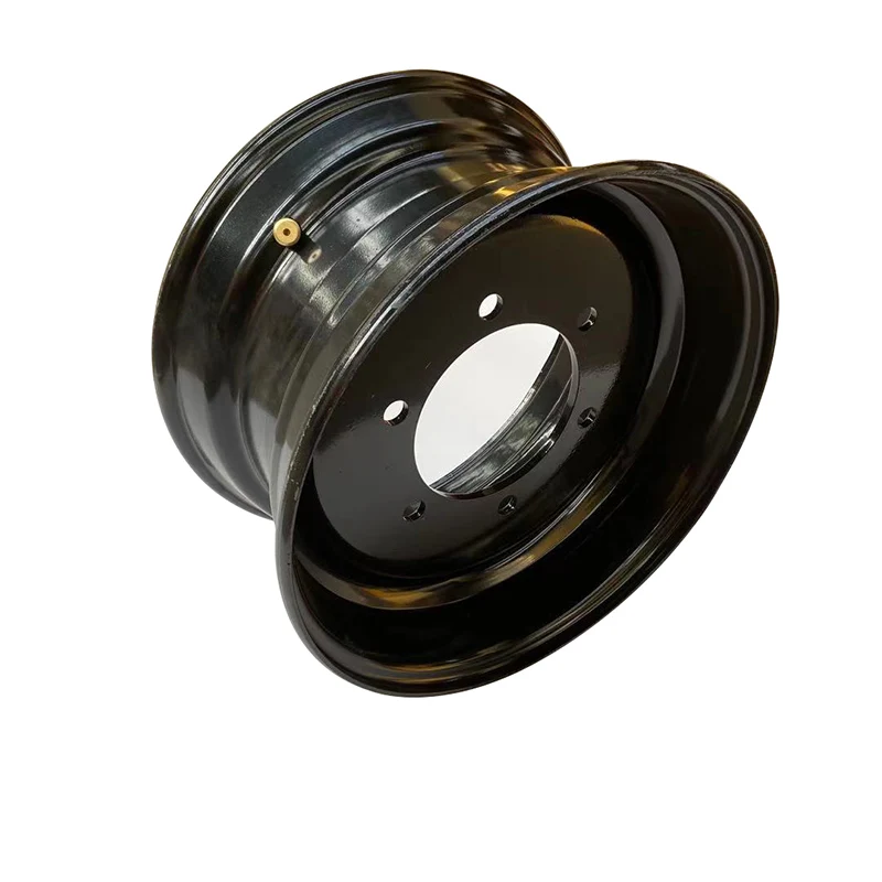 Factory 16.5 inch rim 8.25x16.5 skid steer loader steel wheel rims for 10-16.5 tires