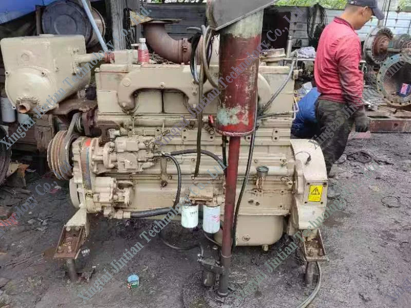 Original used 290PS Water-cooled marine diesel engine NT855-M Boat engine