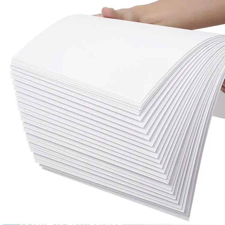 High Grade Chinese Factory 60gsm 75gsm 90gsm Customized Size Offset Paper Bond Paper Free Samples in roll in sheet for notebook