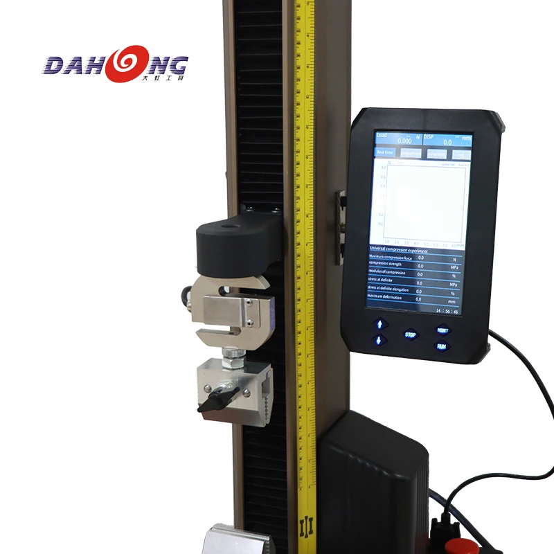 DAHONG single-column type electronic universal testing machine DH-SC1000N price tensile test machine