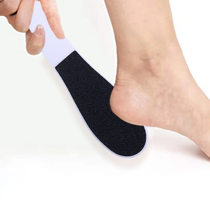 Custom Cheap Disposable Hard Skin Remover Sandpaper Foot cleaner brush File pedicure Callus Remover Foot File