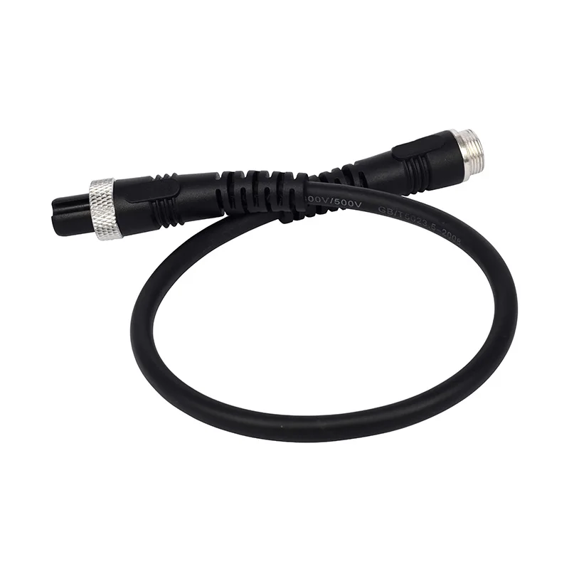 45cm 0.45M Black Electric Fishing Reel Battery Power Extension Cord Power Cables for Daiwa Shimano