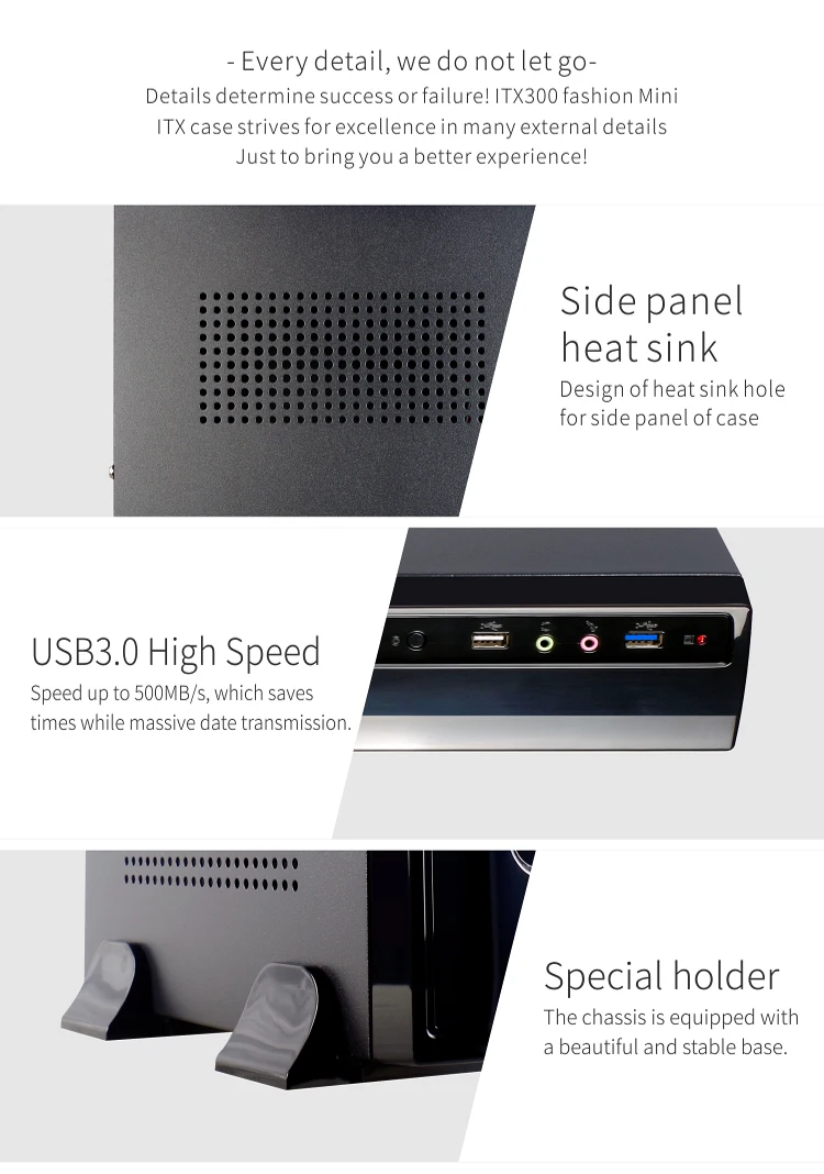 Leadway 2023 HOT SALE,Most Popular High Quality Factory OEM, power supply, Gaming, Mid Tower, ITX Slim Desktop,Mini-ITX Chassis