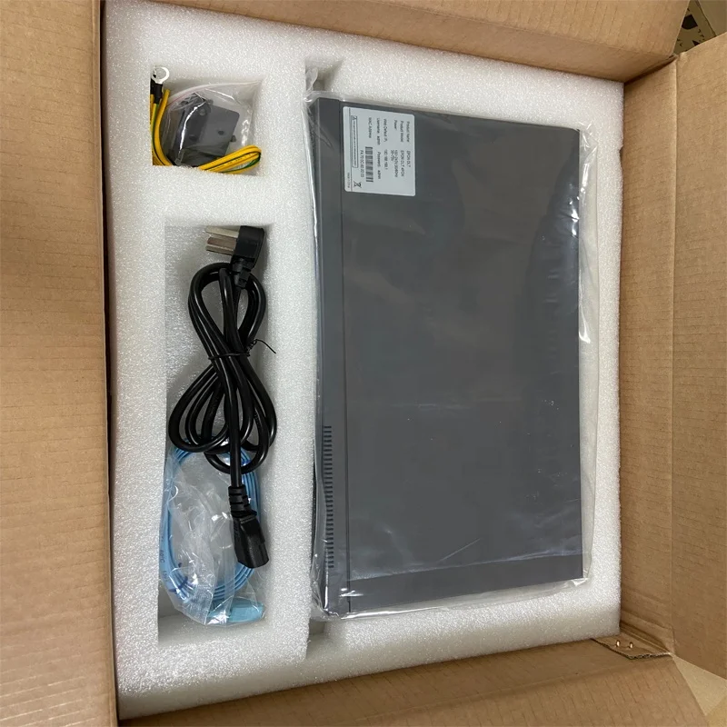 4 Pon port 10G uplink Cassette EPON OLT Zisa dual AC power 4 port epon olt