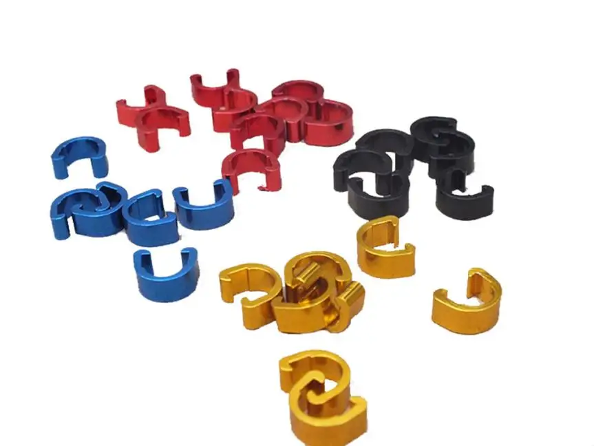 
Bicycle brake line gear cable housing rail brake buckle bicycle accessories cable bicycle mountain bike C-type buckle hose 