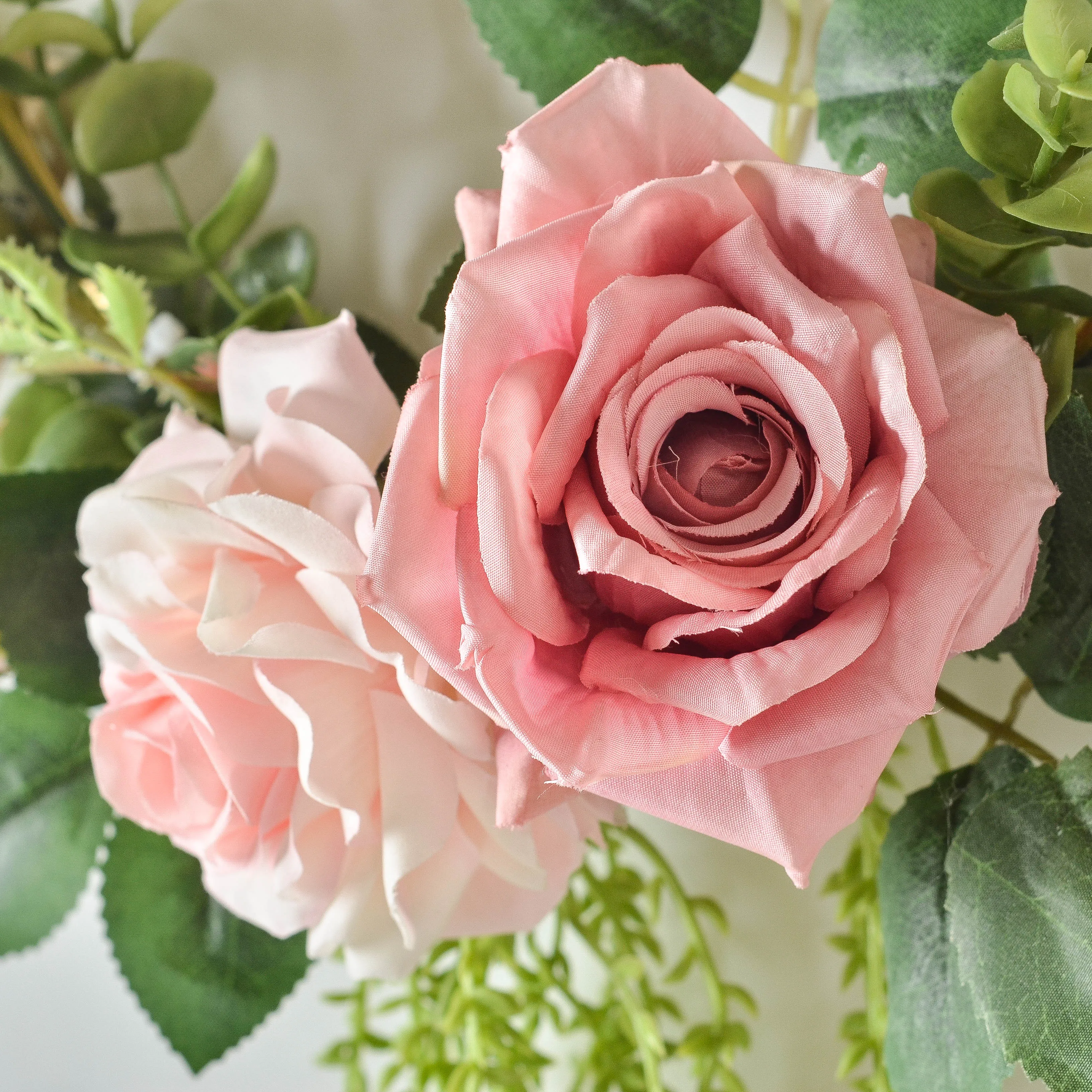 Hot Flower Garlands Creative Tapestry Wreaths Round Golden Geometric Wall Hanging Corridor Decoration Winice New Rose powder