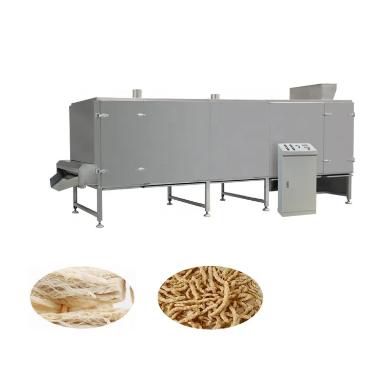 TVP Textured Soy Protein Production Equipment Machinery with factory price