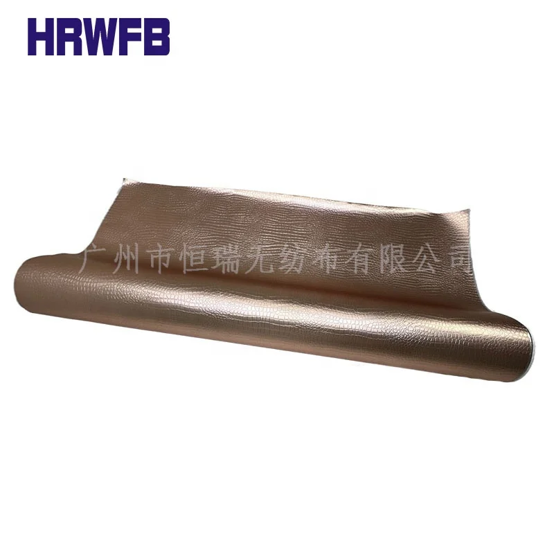 Customization Factory direct sales Material Pe Membrane Eco-friendly Reusable Laminated Laser Film Fabric Embossed Nonwoven Fabr