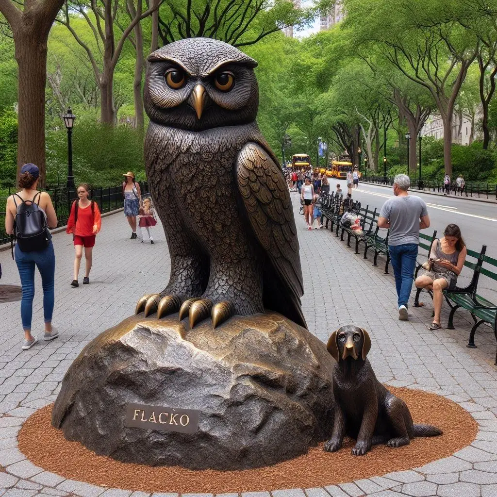 Home Decor Factory Supply Outdoor Large  bronze owl sculpture for sale