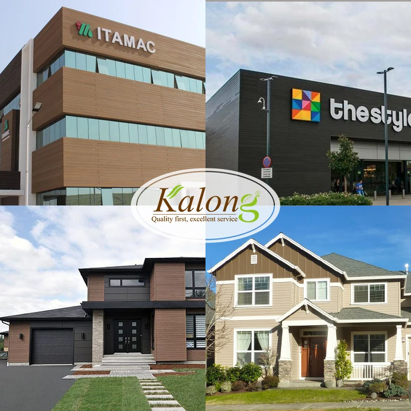 High Quality WPC Wall Board Co-extrusion Panel Wall Exterior Wood Plastic Composite Wall Cladding