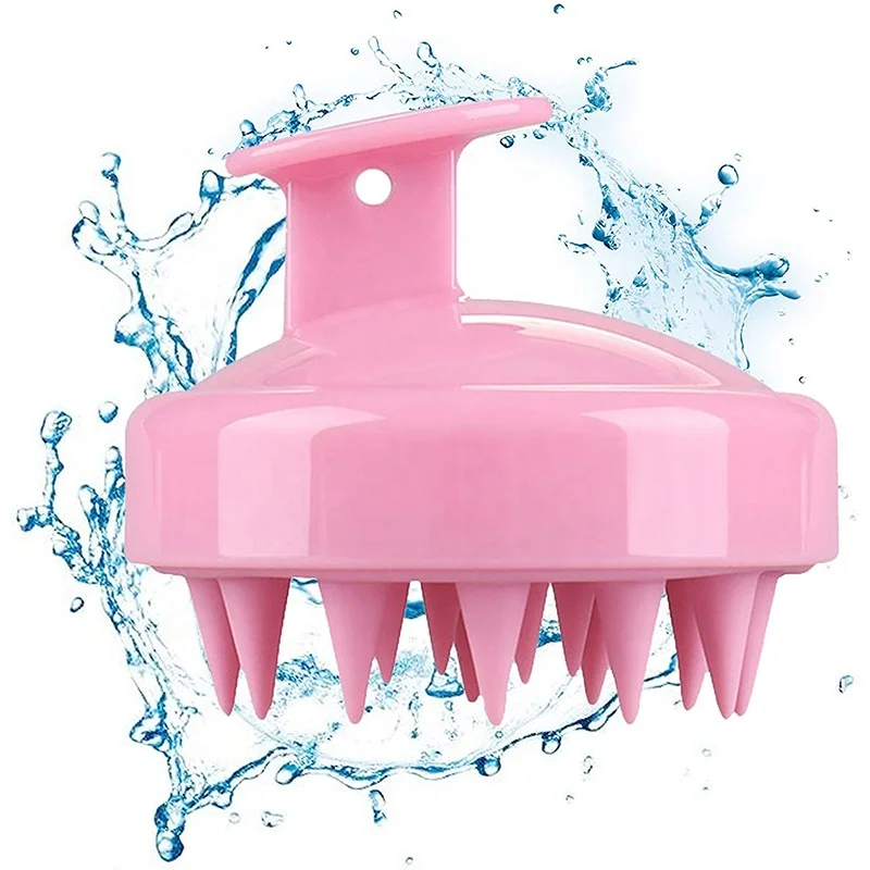 Silicone detangling hair brush, soft silicone hair scalp massager for women Men or Pet